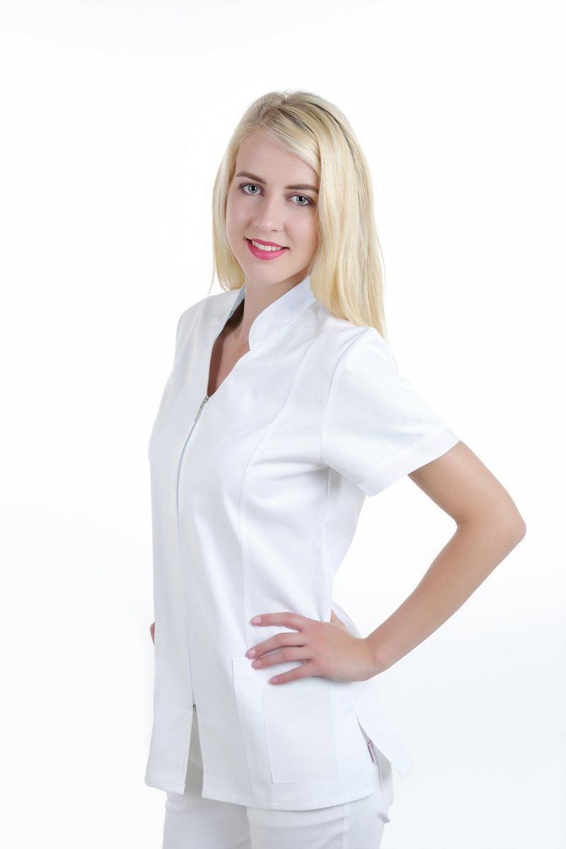 Bluza medyczna ALENA SATTÉ® Biała
