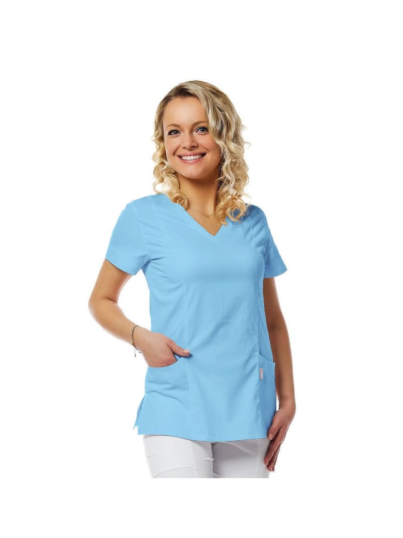 Bluza medyczna VIKY SATTÉ Jasnoniebieska