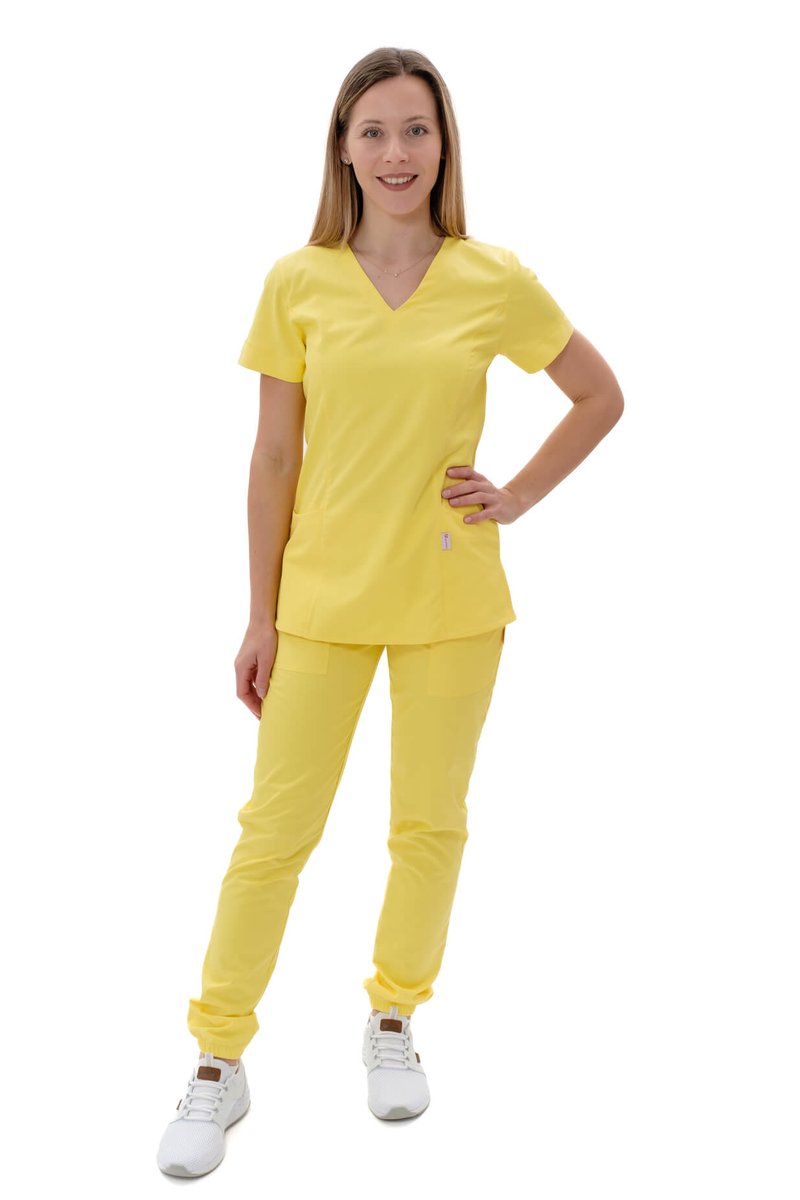 Bluza medyczna VIKY SATTÉ Żółta