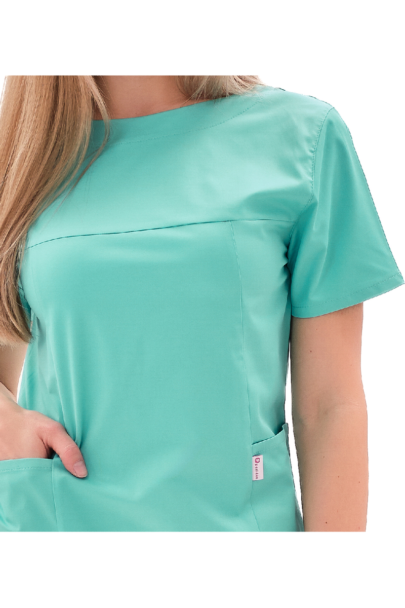 Bluza medyczna VIVA Jasny turkus