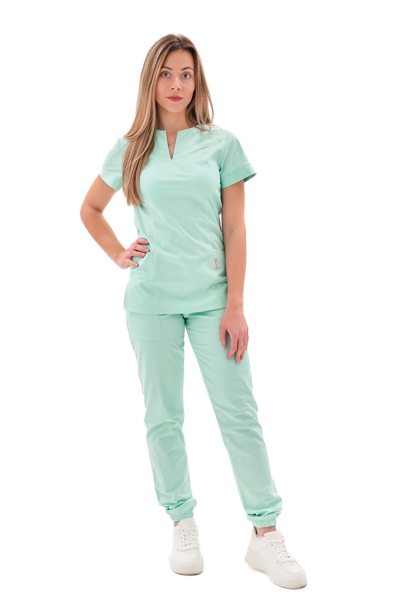 Bluza medyczna LILI SATTÉ Pistacjowa