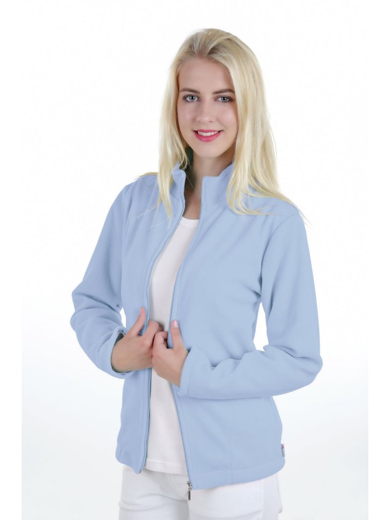 Bluza medyczna rozpinana MACA Jasnoniebieska
