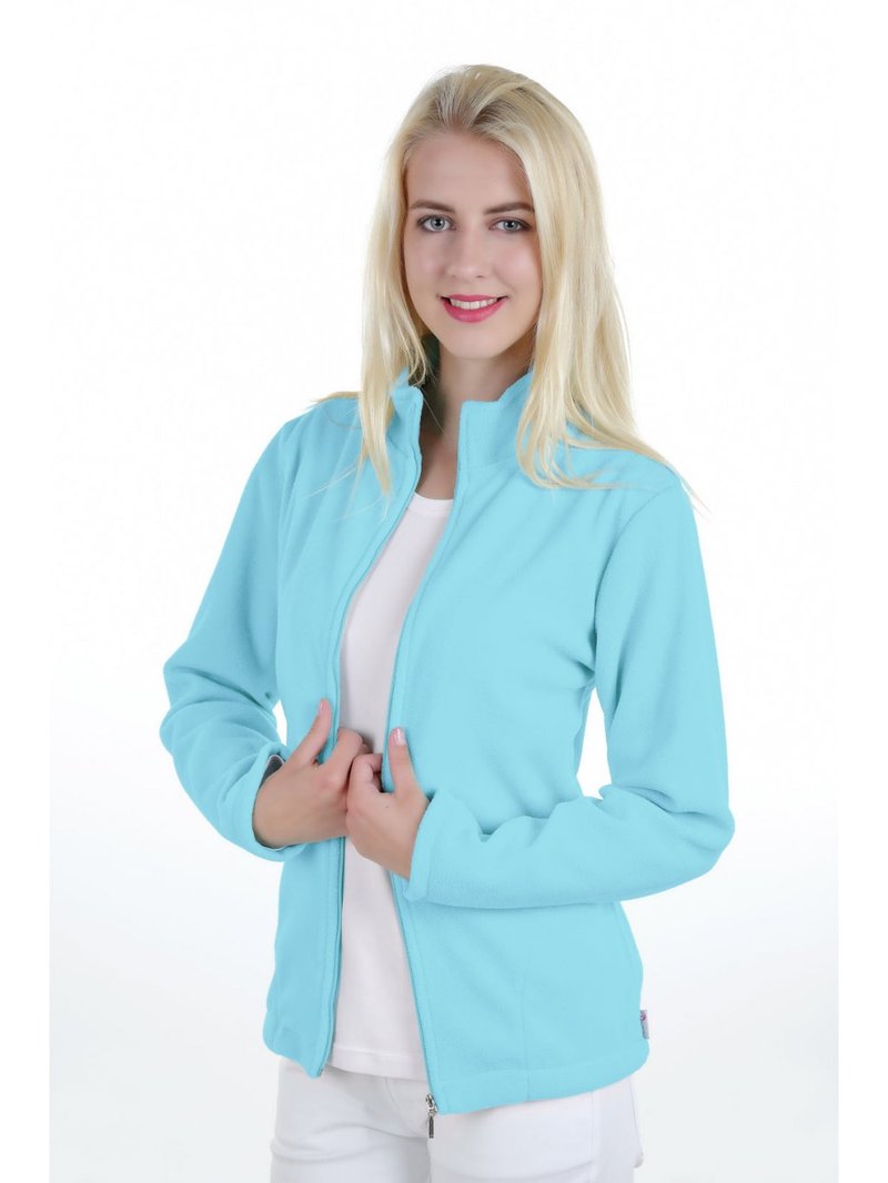 Bluza medyczna rozpinana MACA Jasny turkus