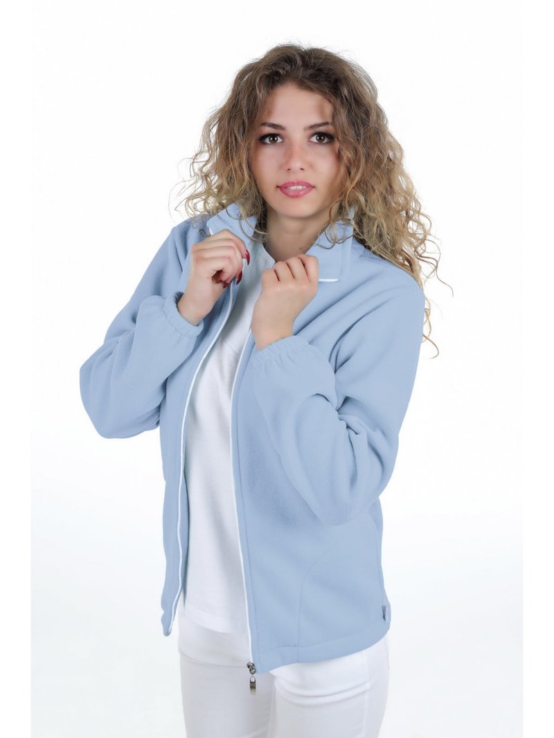 Bluza medyczna rozpinana ZOJA Jasnoniebieska