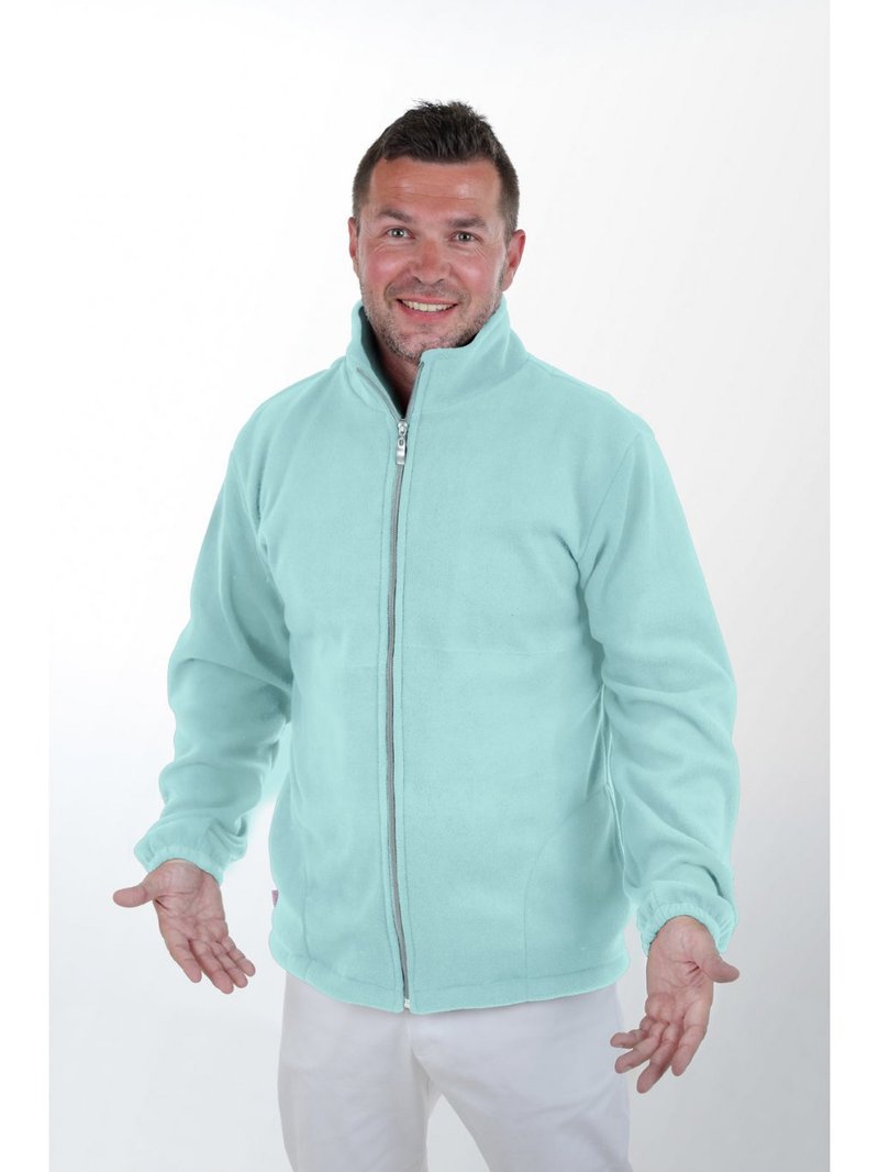 Bluza medyczna rozpinana MIKEŠ Pistacjowa