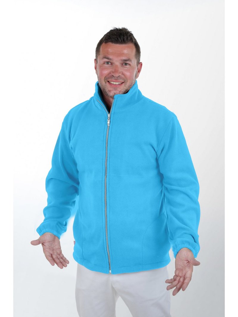 Bluza medyczna rozpinana MIKEŠ Ciemny turkus
