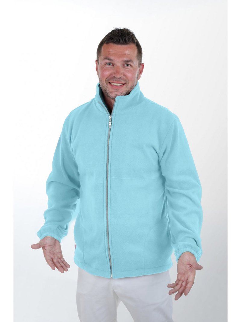 Bluza medyczna rozpinana MIKEŠ Jasny turkus