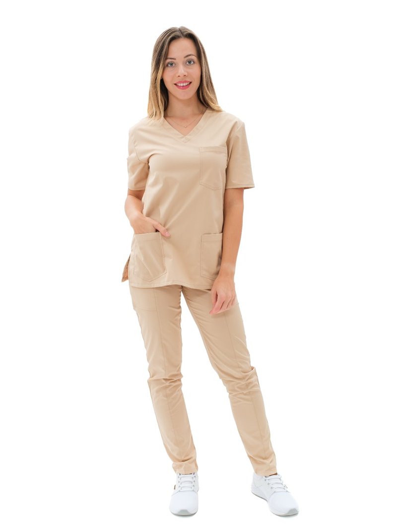 Bluza medyczna LORA SATTÉ Cappuccino