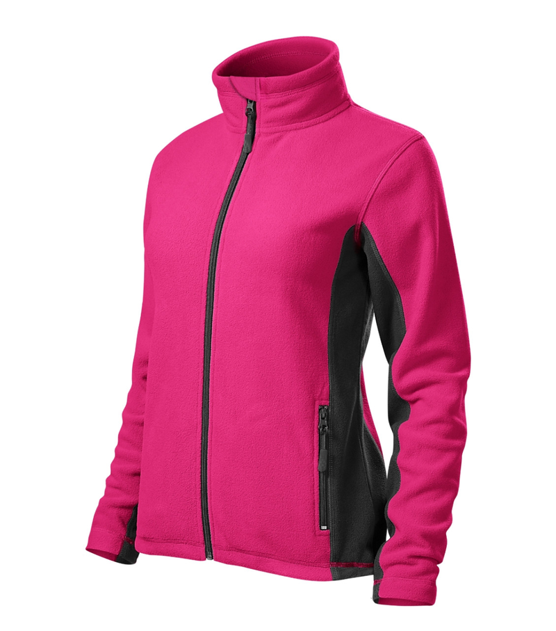 Damska bluza rozpinana FROSTY Cyklamenowo-czarna