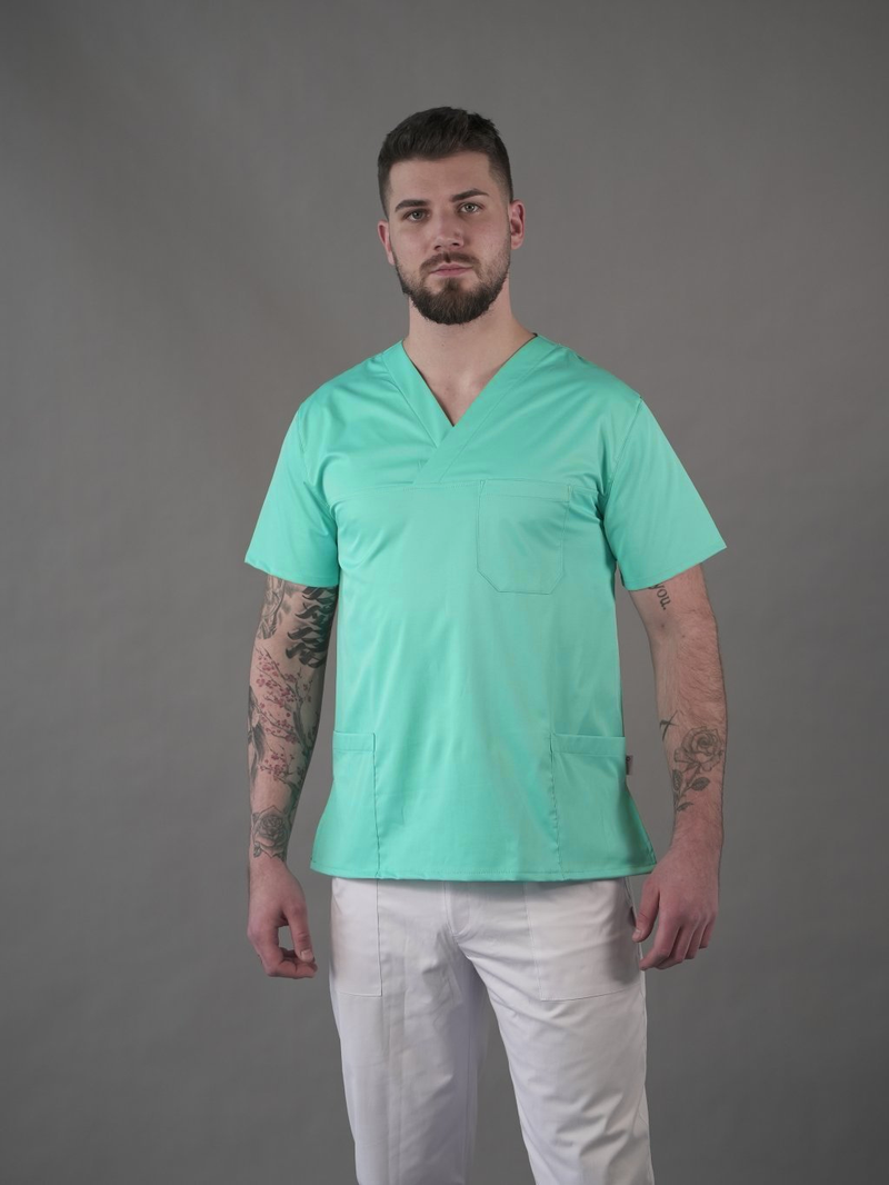Bluza medyczna DRAHOŠ Jasny turkus
