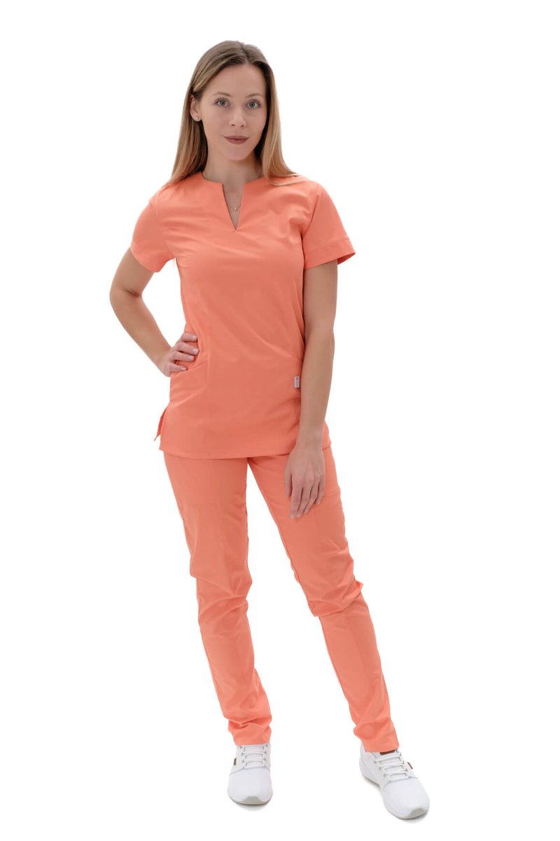 Bluza medyczna LILI SATTÉ Brzoskwiniowa