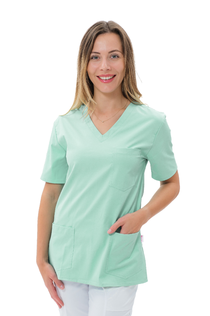 Bluza medyczna LORA SATTÉ Pistacjowa