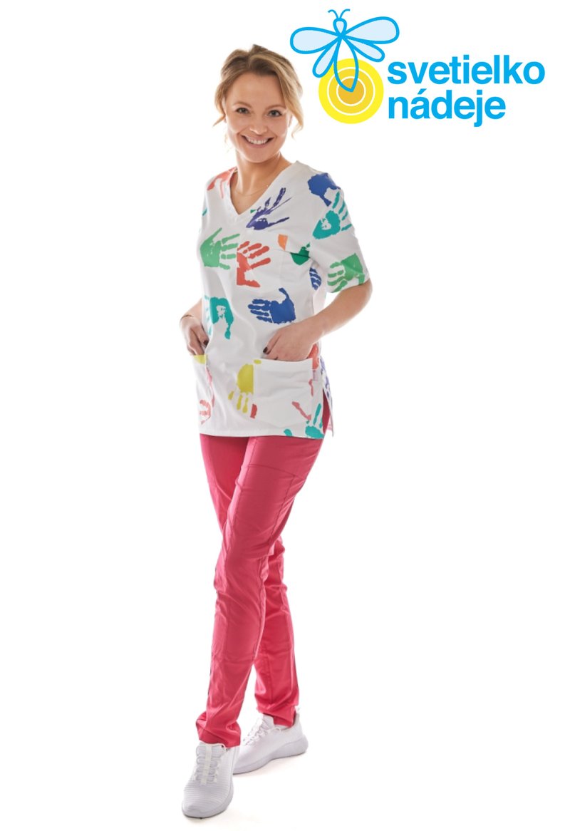 Bluza medyczna LORA SATTÉ Światełko nadziei